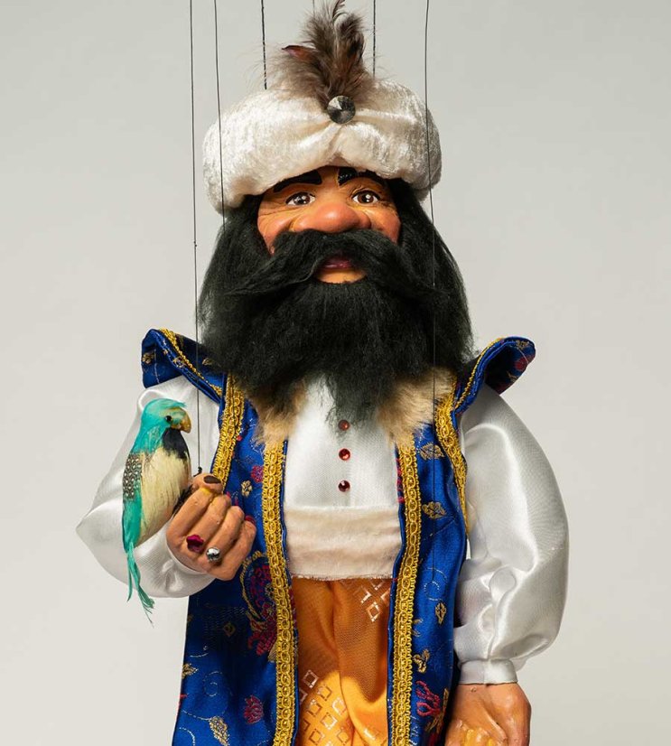 Sultán a Pirát 40cm - výhodná sada 2 loutek