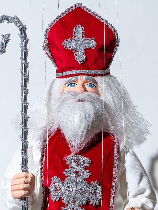 Mikulášská sada - výhodná sada 3 loutek 40cm