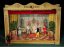 Wooden Puppet Theatre Basic with LED + 6 Puppets included