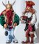 Pirate and Viking 55cm – Bargain set of 2 puppets