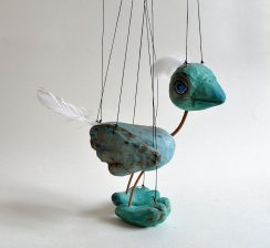 Pták Nových obzorů - modrý