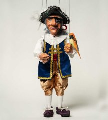 Sultán a Pirát 40cm - výhodná sada 2 loutek