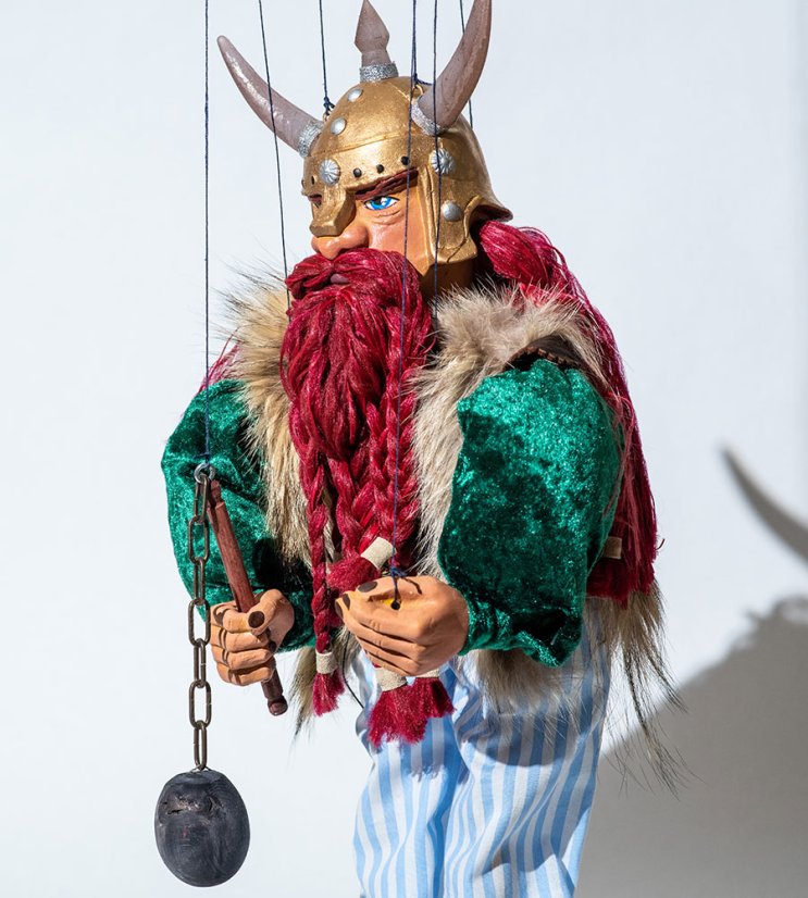 Pirát a Viking 55cm - výhodná sada 2 loutek