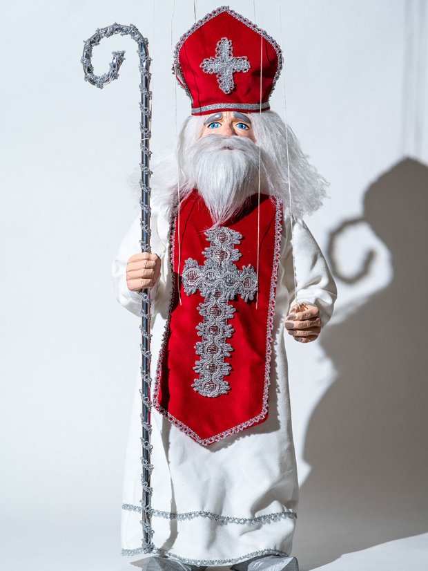 Mikulášská sada - výhodná sada 3 loutek 40cm