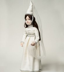 Medieval Princess in white dress