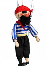 Pirát Krejcar s červeným šátkem