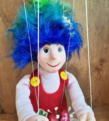 Troll Andy + Alf – Bargain set of 2 puppets