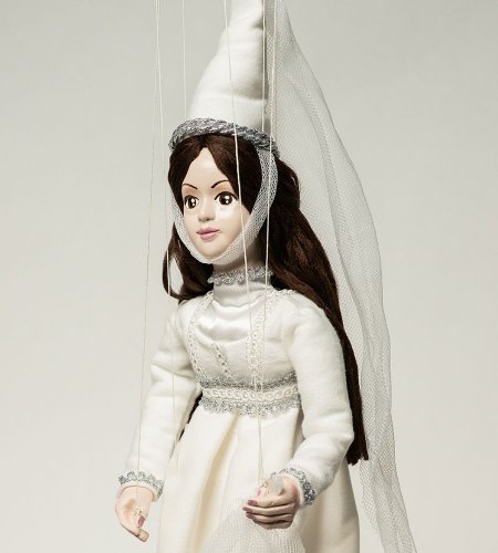 Medieval Princess in white dress