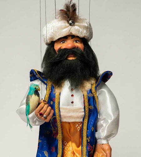 Sultan and Pirate 40 cm – Bargain set of 2 puppets