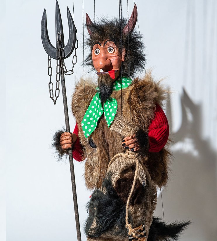 Čert s trojzubcem 55cm