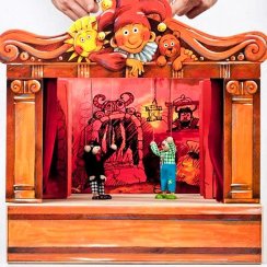 Mr. Gerlich Puppet Theatre + 8 puppets